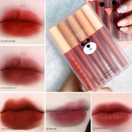 Liptint Set 5pcs/box Waterproof Lipstick Set Matte liptint set Makeup