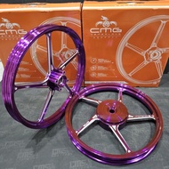 Velg Velek Racing Enkei CNC CMG 511 P5 R17 R14 Vario 110 Beat Scoopy Genio Old New R17 R14