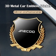 Jaecoo Metal Emblem Sticker Wheat Ear Side Window Sticker Personalized Decorative Car Modification S