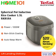 Tefal Spherical Pot Induction Rice Cooker 1.5L RK818A