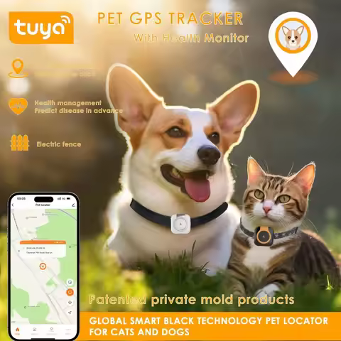 IPx6 Waterproof Smart Pet Health Care Devices 4G Network Anti-Lost GPS Tracker Collar Smart Activity