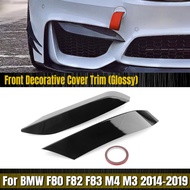 Front Bumper Side Air Vent Splitter Trim For BMW F80 M3 F82 F83 M4 2014-2020 Only Intake Frame Upper
