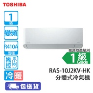 TOSHIBA 東芝 RAS/RAS-10J2KV-HK 1匹 變頻 冷暖 分體式冷氣機