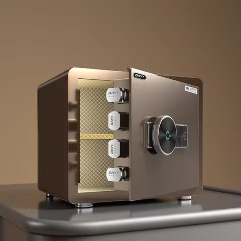Digital Safe Box for Money All Steel Cofre Inteligentes Fingerprint Electronic Password Safe Househo
