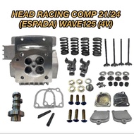 WAVE125 SUPER HEAD 4 VALVE RACING ESPADA COMPLATE