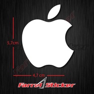 APPLE STICKER APPLE STICKER STANDARD LAPTOP NOTEBOOK CAR 5.7CM X 4.7 cm