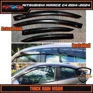 Mitsubishi Mirage G4 2014 - 2024 Thick Rain Visor