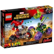 LEGO Marvel 76078 Hulk vs. Red (2014) The Box Has A Slight Mark.