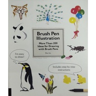 Drawing Book With PEN English BRUSH ILLUSTRATION 104Page