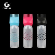 Amazon Cross-border Special Dry Cleaning Bottle Hair Salon Transparent Colorful Etched Degree Tinting Hair Care Liquor Bottle