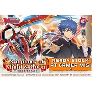 CARDFIGHT VANGUARD DIVINEZ ENGLISH : DZBT-11 : SYMPHONY OF MIGHT & BLOOM BOOSTER PACK (BOX)