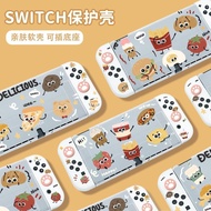 Cute Hamburger Switch Protective Case Slim Cover Case for Nintendo Switch OLED and Switch NS Shell