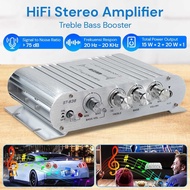 Amplifier HiFi Stereo Amplifier Treble Bass Booster Car Amp Amplifier Board