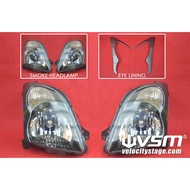 Swift ZC21s ZC31s lampu smoke headlamp carbon line