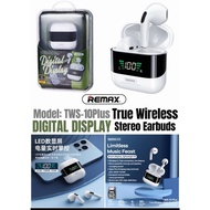 REMAX Earbuds Wireless Earbuds Bluetooth Earbuds Bass Earbuds TWS Earbuds Wireless Earphone TWS-10+ 