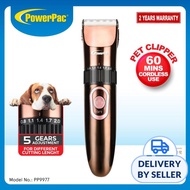 PowerPac Pet Hair Cutter Rechargeable (PP9977)
