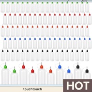Glue Bottle 100Pcs 120ml/4oz Bulk Plastic Tip Aplicator Bottle Refillable Dropper Singhoow Squeeze D