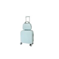 WETZLARS 18 Inch COUPLE-XS Travel Luggage Size 23x40x47cm. Blue