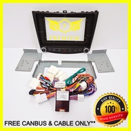 LEXUS IS250 2006-2012 10" ANDROID CASING (BLUE AC SCREEN) (FREE CABLE+6PCS SCREWS)