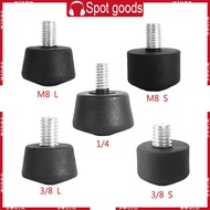 WIN Universal Antislip 3 8 or 1 4 Inches Tripods Monopod Rubber Foot Spikes for Gitzo Tripods Monopo