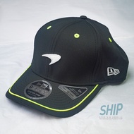 HIJAU MCLAREN F1 original POP 9FIFTY 950 black neon green black green cap formula 1 lando norris pia