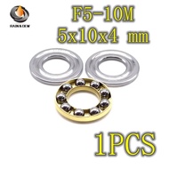 1PCS Bearing Miniature Thrust Axial Ball Bearings With Grooved Raceway F5-10M 5x10x4mm ABEC-7 F5-12M