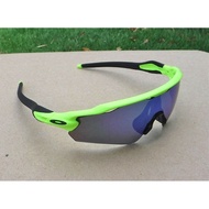 New Oakley Radar EV Path Sunglasses Retina Burn / Custom Polarized Blue Iridium