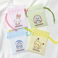 Made In Japan Pokepeace Pokémon Drawstring Bag 12x9cm lp71
