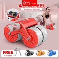 Ab Wheel Roller Abdominal Roller Alat Olahraga Perut Fitness Gym