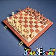 Superior Magnetic Chess - Premium Quality Magnetic Wooden Chess Board