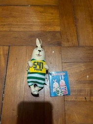 全新 絕版 古董 監獄兔 普京兔 吊飾 毛公仔 匙扣