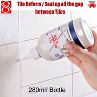 yzkrvv2_64Tile Gap putty filler  GROUT FILLER CLEANER Tile reform Best Grout Cleaner for Tile Filler Grout Cleaning 280m