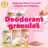 Deodorant Granules for hamster small pet Cushion Companion use with various beddings Odor control