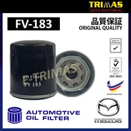 TRIMAS Oil Filter Mazda 3 6 CX-5 CX-7 Penapis Minyak Hitam Enjin Kereta FV-183 LFY1-14-302