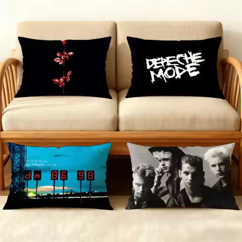 D-Depeche Band M-Mode cushion cover Double sided Printed Room Bedding Hit Product Sofa Decorative
