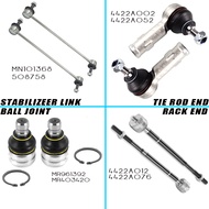 (2pcs)MITSUBISHI Lancer CY1A CY2A CY3A CY4A / Front stabilizer link.Ball joint.Tie rod end.Rack end