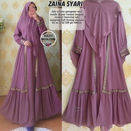 ZAINA SYARI (gamis set khimar) ori by SULFY MOSLEEM