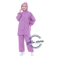 AKULA Jas Hujan Raincoat Pria Wanita Terbaik Anti Rembes