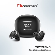 Nakamichi TW022ENC True Wireless Earbuds Bluetooth Earphone TWS Gaming HD