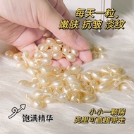 Capsule Hand Cream Collagen Protein Nourishing Moisturizing Repairing Fade Hand Lines Essential Oil