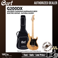 Cort G200DX Electric Guitar with Gig Bag - Natural Glossy (G-200DX /G 200DX /G200)