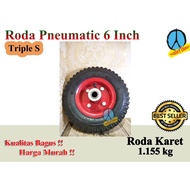 6 Inch Pneumatic Wheel/rubber wheel