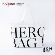 DoiTung Tote Bag - Hero (SV21) กระเป๋าผ้า เส้นใยพลาสติก รีไซเคิล PET 100% ดอยตุง