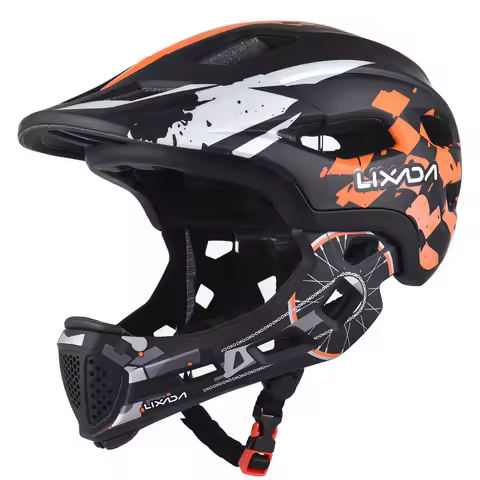 Kids Cycling Helmet Detachable Full Face Helmet Adjustable Cycling Helmet Bicycle helmet for Childre