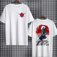 KAOS DISTRO PRIA 100% COTTON COMBED 24s LENGAN PENDEK / PRINTED SAMURAI KATANA