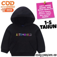 ASTROWORLD Travis Scoot CHILDREN'S HOODIE JACKET - Rapper Baby Kids SWEATER JACKET - Baby BOYS GIRLS