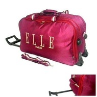 ELLE TROLLY CLOTHES BAG ELLE BLACK TROLLY TRAVEL BAG