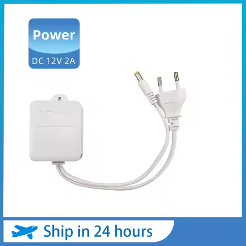 DC 12V 2A Power Supply For CCTV Security PTZ Camera Transformer AC 110V-230V to DC 12V Adapter UK AU