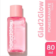 Glad2Glow Pomegranate Niacinamide Brightening Toner 80ML
