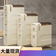 Multifunctional Gap Storage Cabinet Drawer-type Household Narrow Gap Storage Cabinet Bathroom Gap St